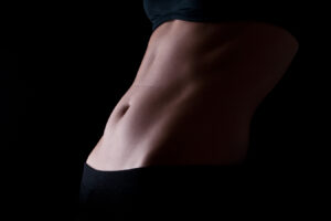 Torso silhouette for SculpSure heat body contouring treatment information