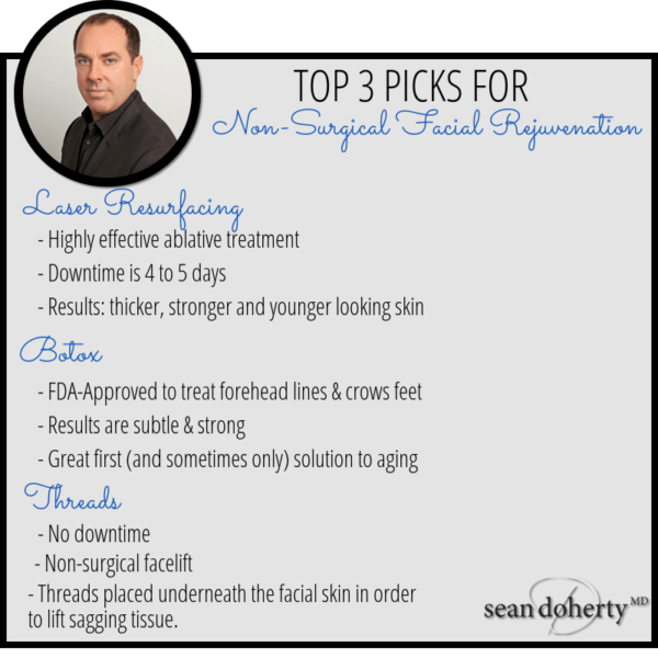 Top 3 Picks For Facial Skin Rejuvenation Boston & Brookline