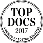 Top Docs 2017 - Awarded by Boston Magazine