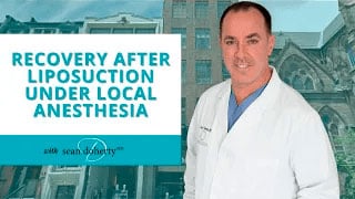 Recovery After Liposuction under Local Anesthesia