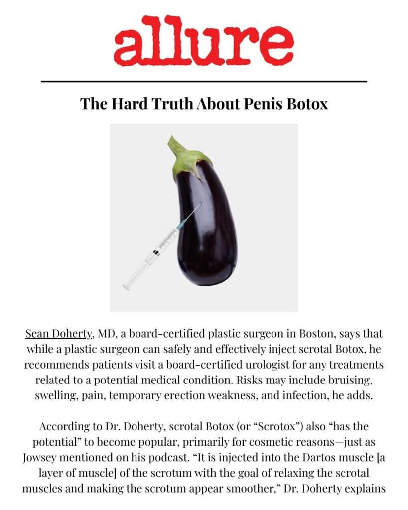 The Hard Truth About Penis Botox
