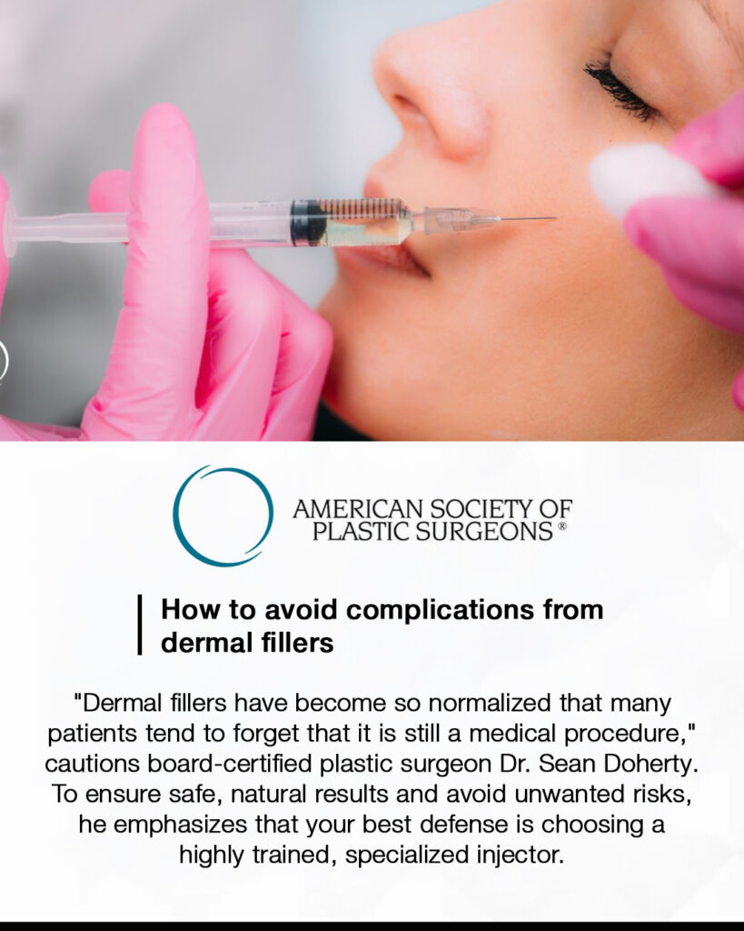 How to avoid complications from dermal fillers