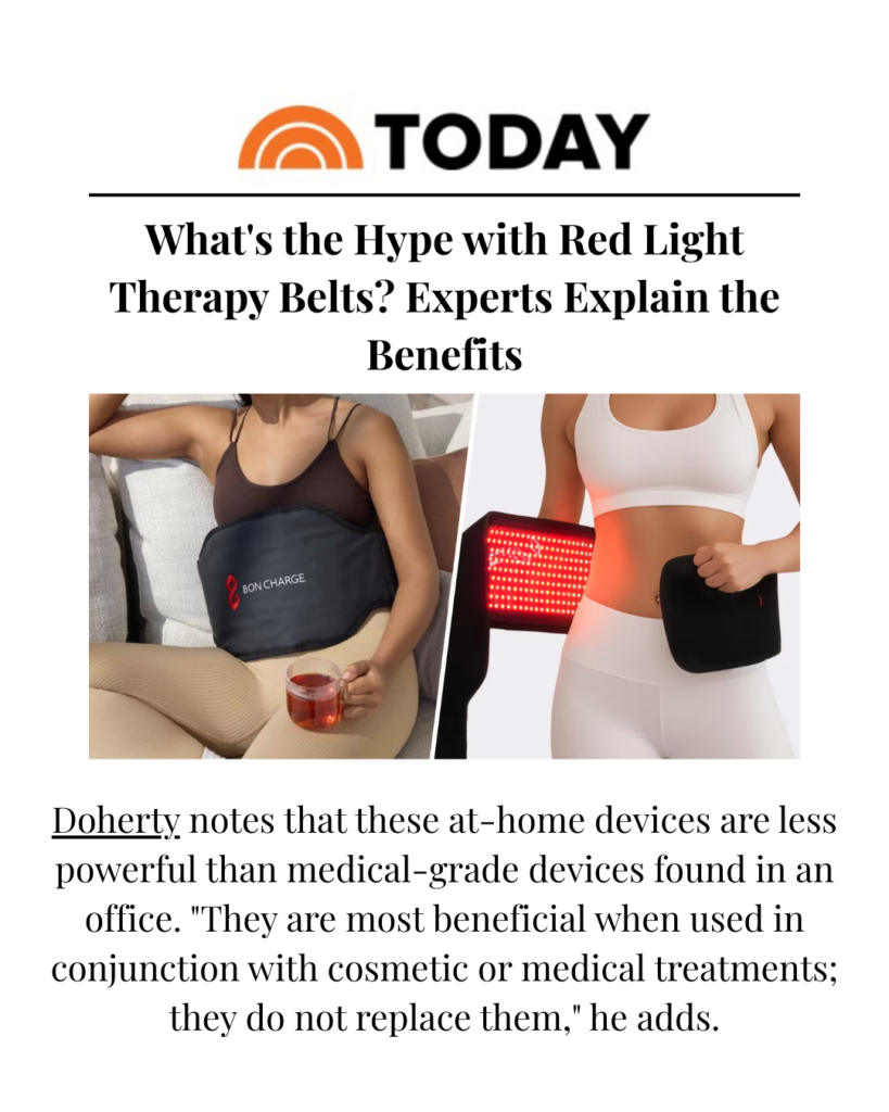 What's the Hype with Red Light Therapy Belts? Experts Explain the Benefits