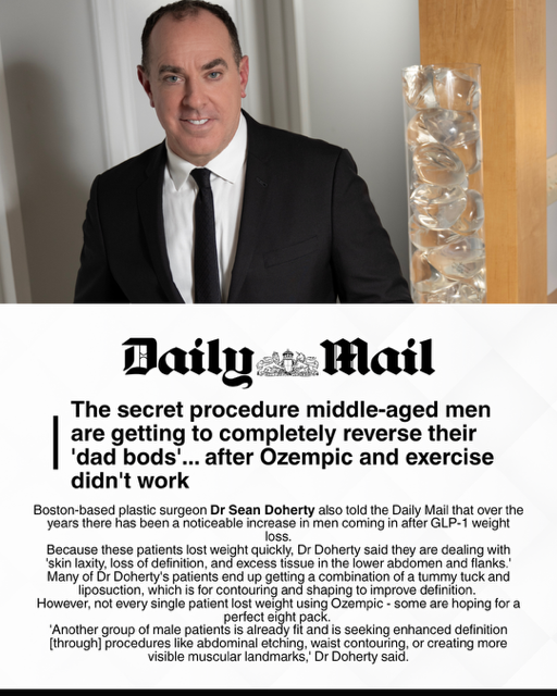 The secret procedure middle-aged men are getting to completely reverse their 'dad bods'... after Ozempic and exercise didn't work